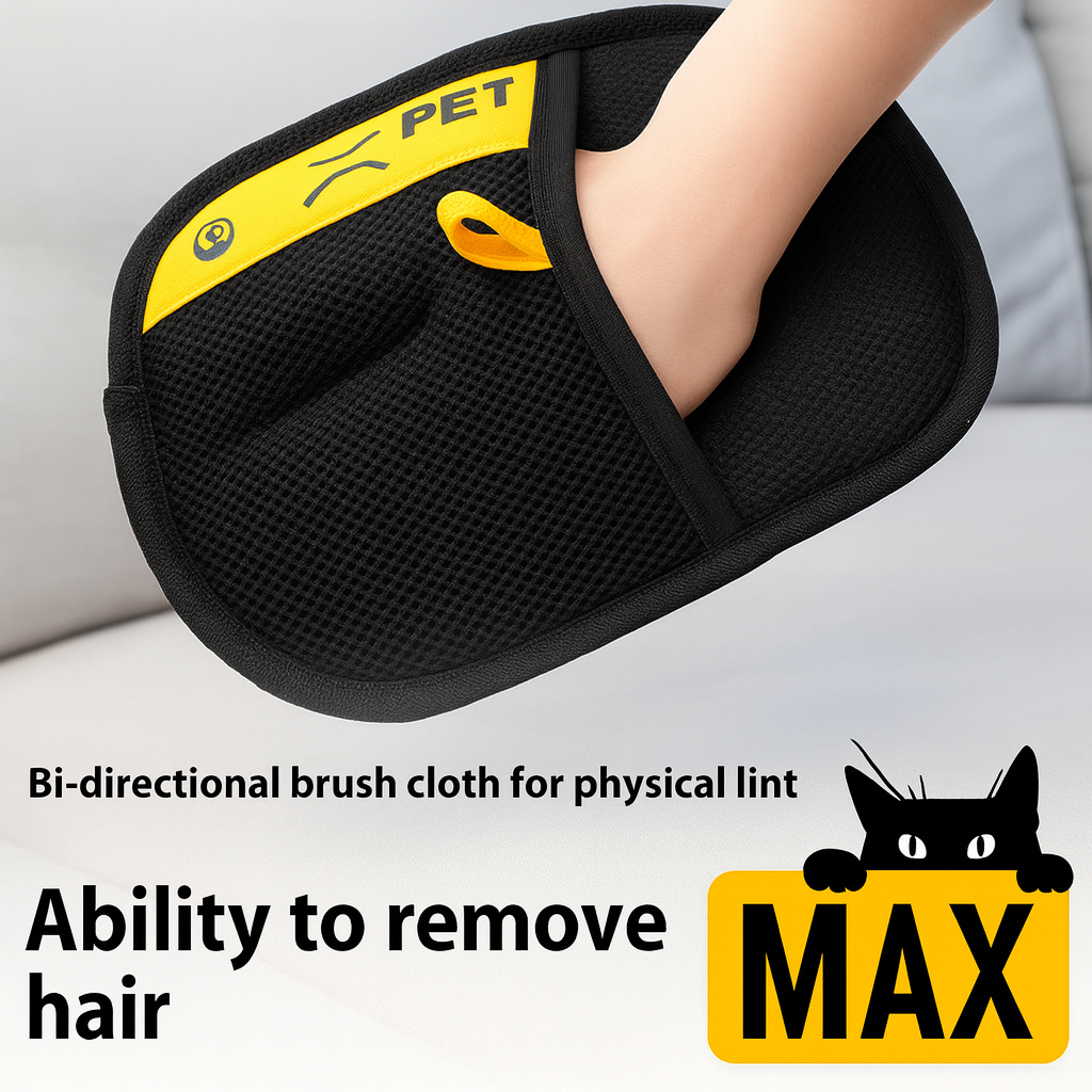 Pet Hair Removal Grooming Gloves™