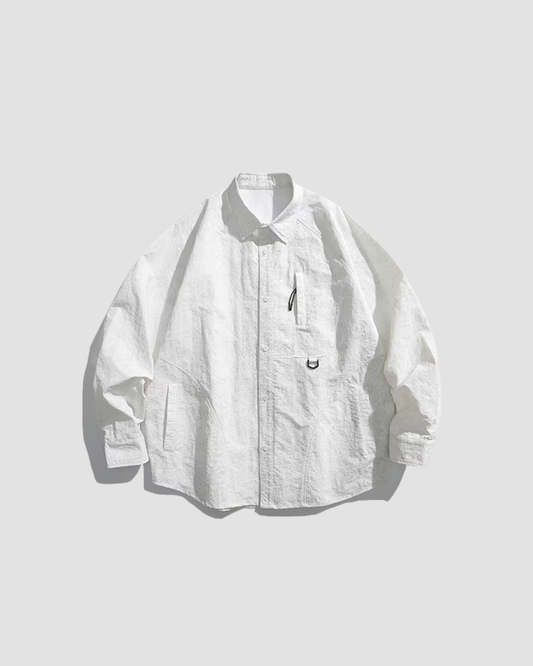 Raw Edge Minimal Shirt