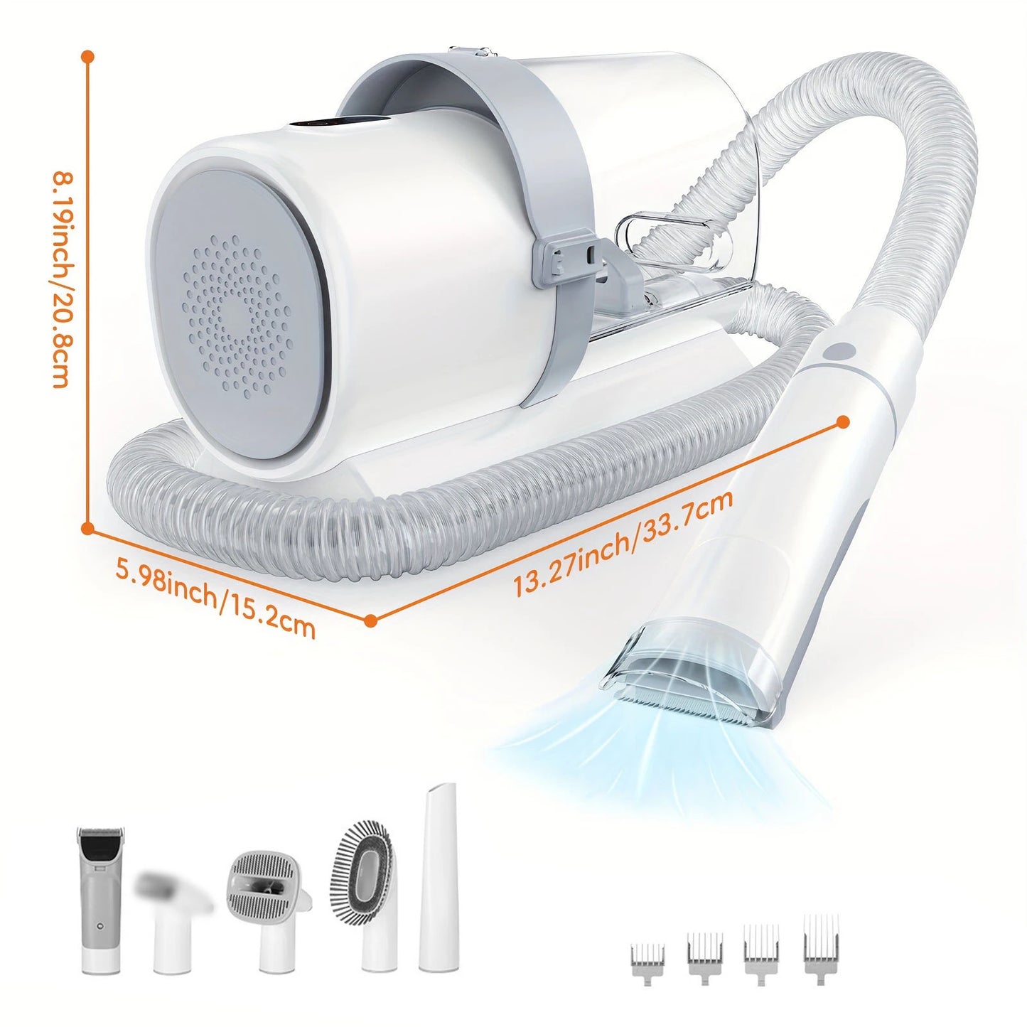 5 in 1 Pet Grooming Vacuum Kit™